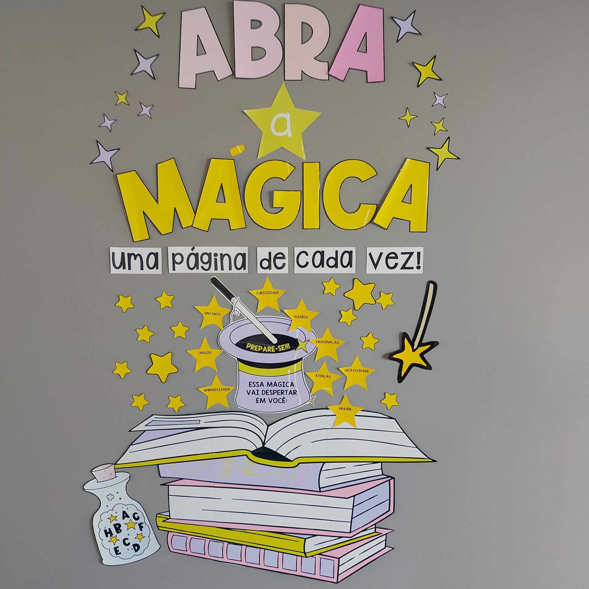 Decoração - Espaço Leitor - Decoração Escolar - Pedagogia de Ideias Decoração - Espaço Leitor - Decoração Escolar