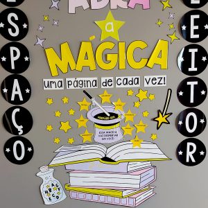 Decoração - Espaço Leitor - Decoração Escolar - Pedagogia de Ideias Decoração - Espaço Leitor - Decoração Escolar