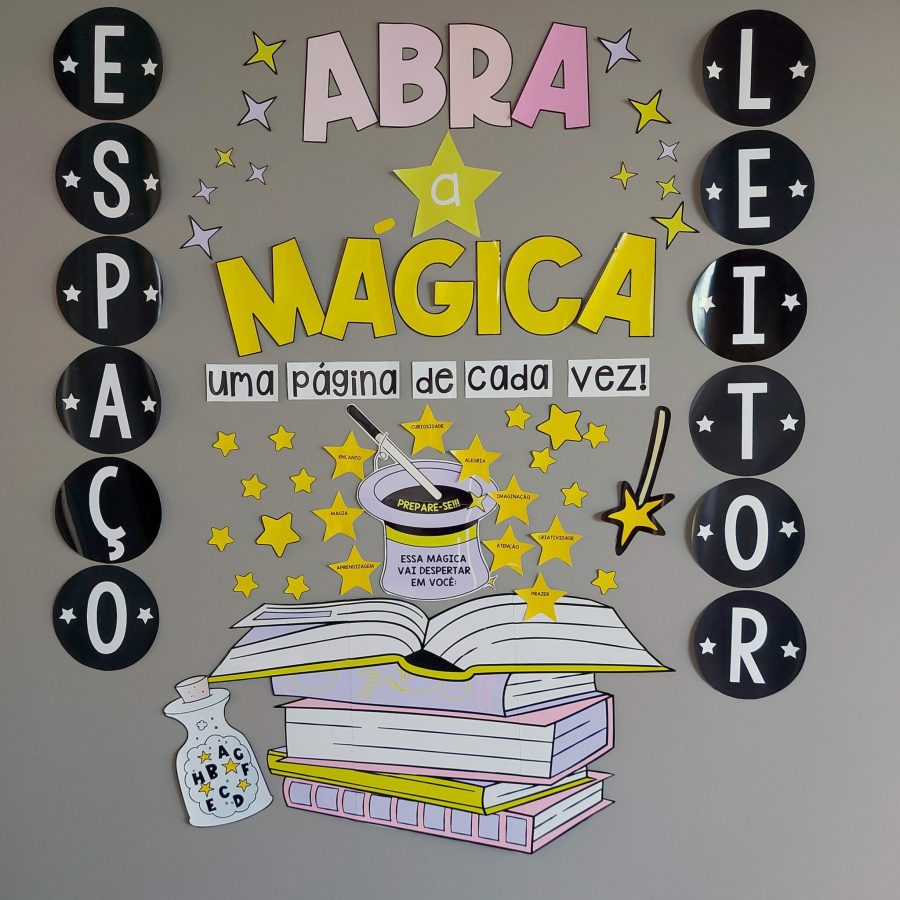 Decoração - Espaço Leitor - Decoração Escolar