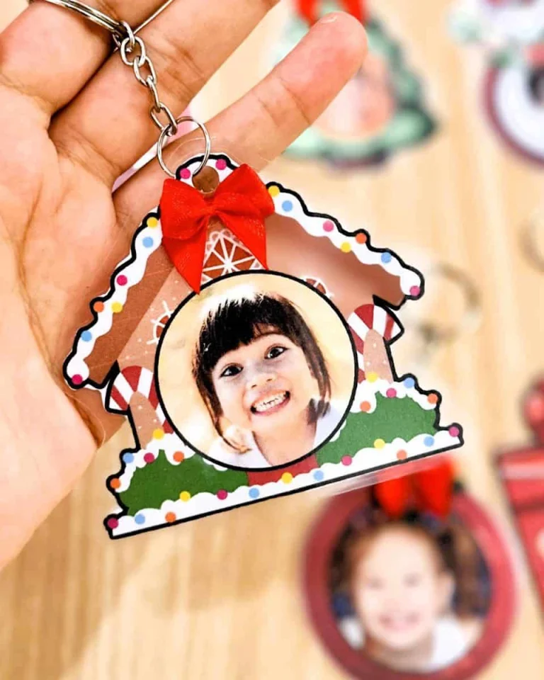 Chaveiros Natalinos Personalizáveis no Canva — foto 3