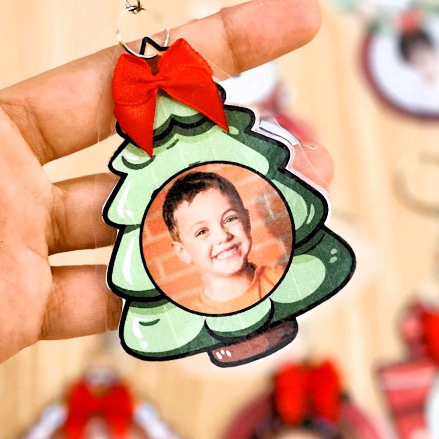 Chaveiros Natalinos Personalizáveis - Natal - Pedagogia de Ideias Chaveiros Natalinos Personalizáveis - Natal