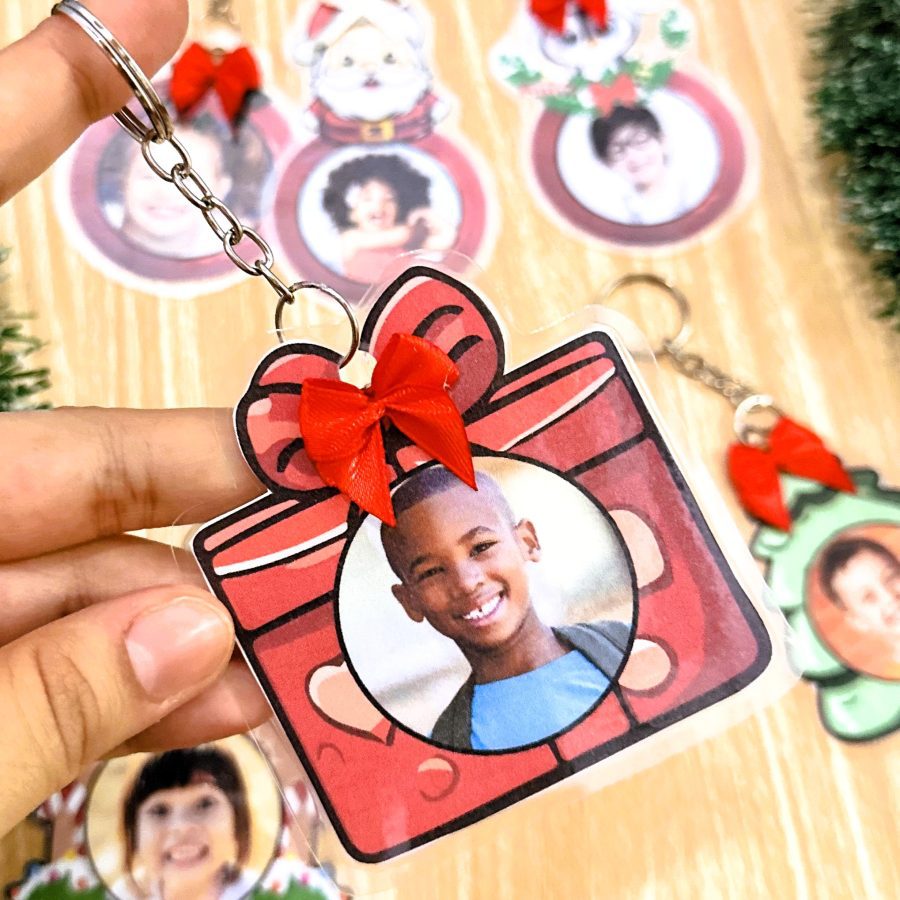 Chaveiros Natalinos Personalizáveis - Natal - Pedagogia de Ideias Chaveiros Natalinos Personalizáveis - Natal