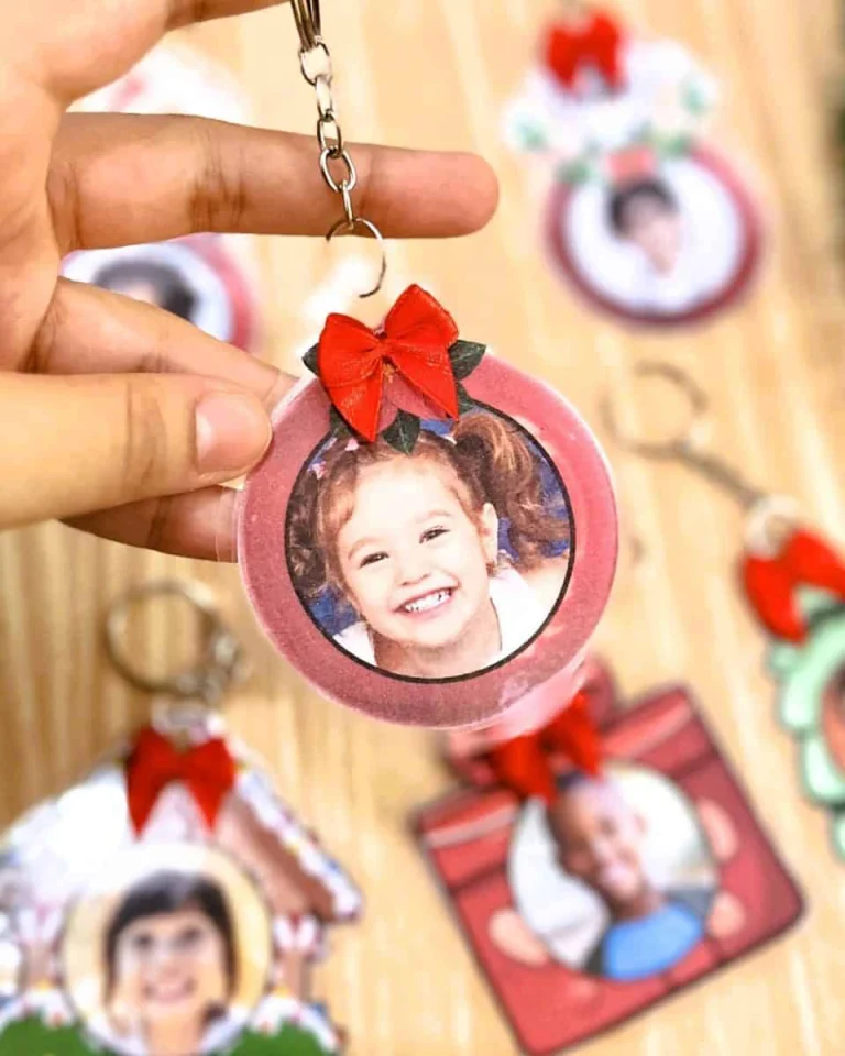 Chaveiros Natalinos Personalizáveis no Canva — foto 6