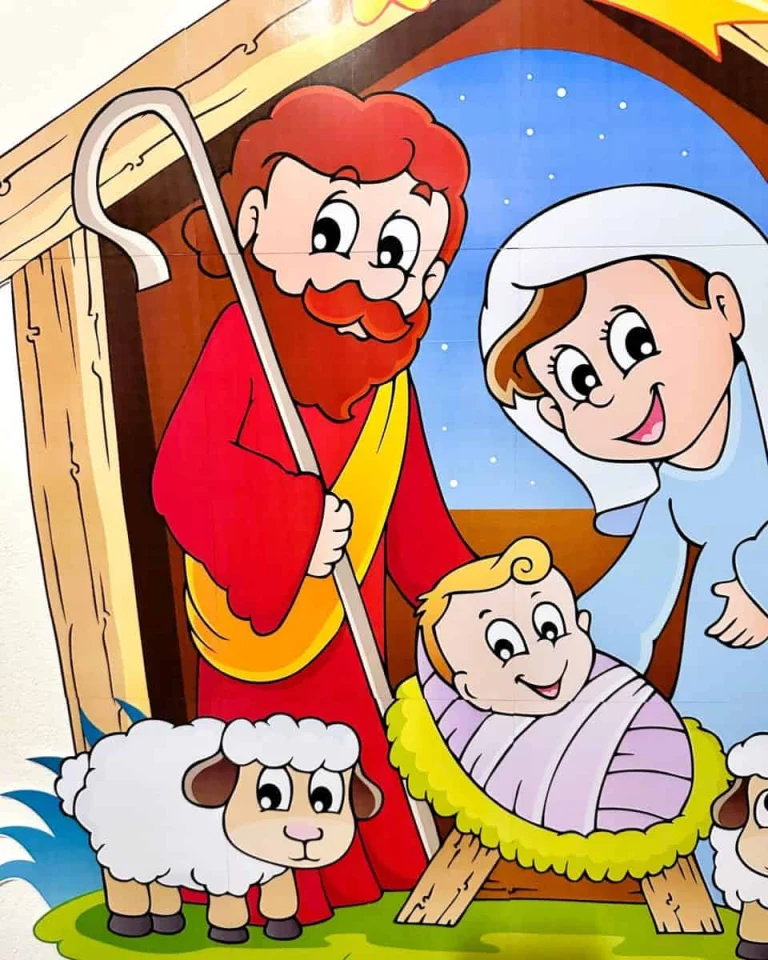 Painel de Natal com Presépio — foto 3