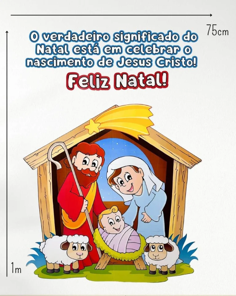 Painel de Natal com Presépio — foto 2