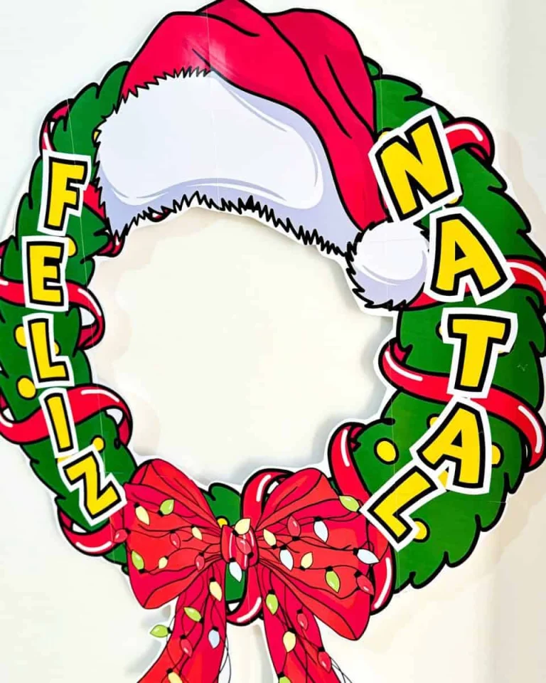 Decoração para Bambolê com Tema Natal — foto 6
