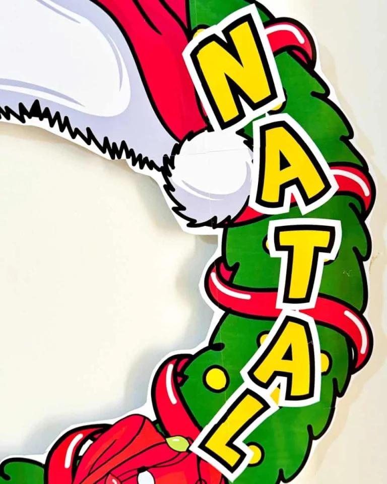 Decoração para Bambolê com Tema Natal — foto 4