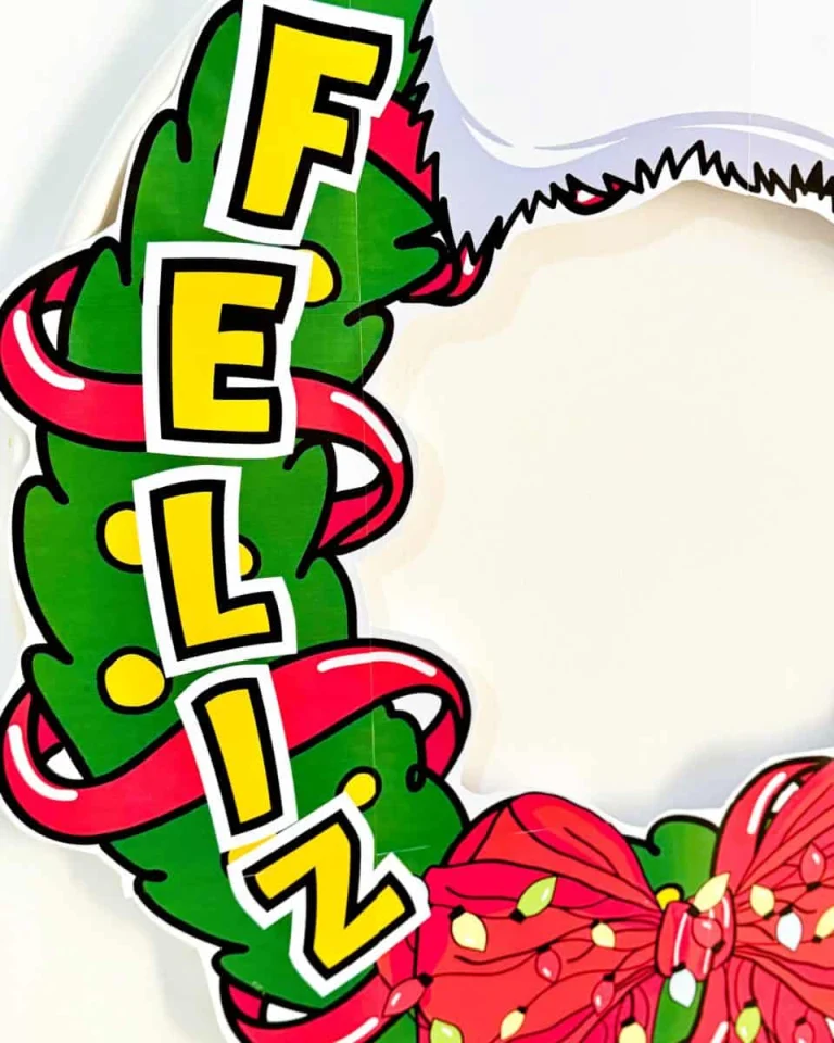 Decoração para Bambolê com Tema Natal — foto 3