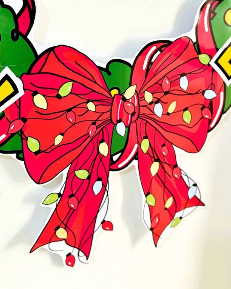 Decoração para Bambolê com Tema Natal — foto 5