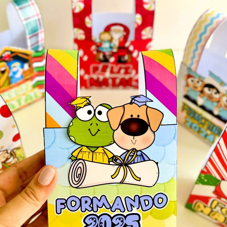 Kit de Sacolinhas - Lembrancinhas de Final de Ano - Decoração Escolar - Pedagogia de Ideias Kit de Sacolinhas - Lembrancinhas de Final de Ano - Decoração Escolar