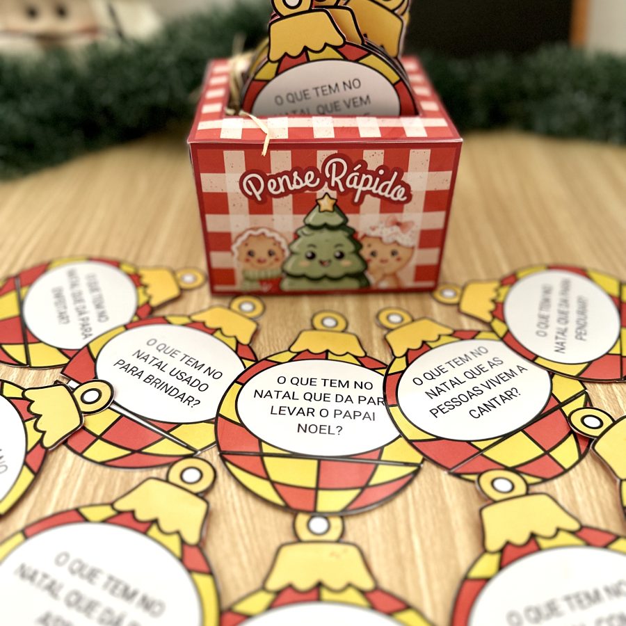 Pense Rápido de Natal - Natal - Pedagogia de Ideias Pense Rápido de Natal - Natal