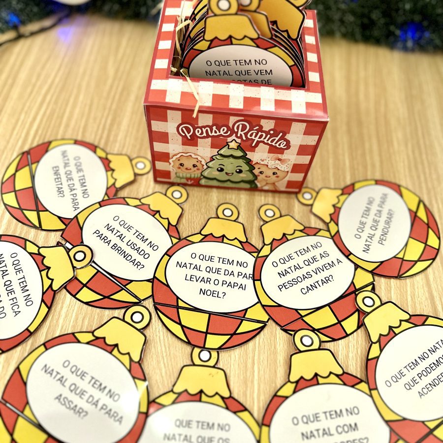 Pense Rápido de Natal - Natal - Pedagogia de Ideias Pense Rápido de Natal - Natal