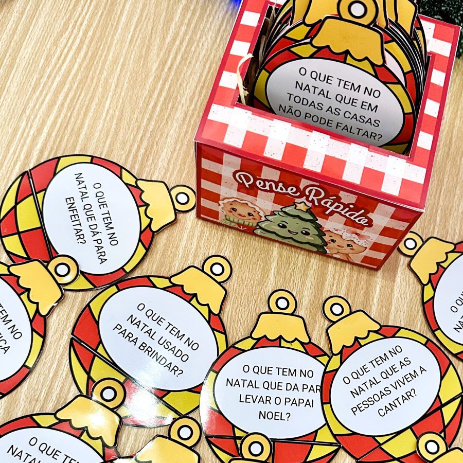 Pense Rápido de Natal - Natal - Pedagogia de Ideias Pense Rápido de Natal - Natal
