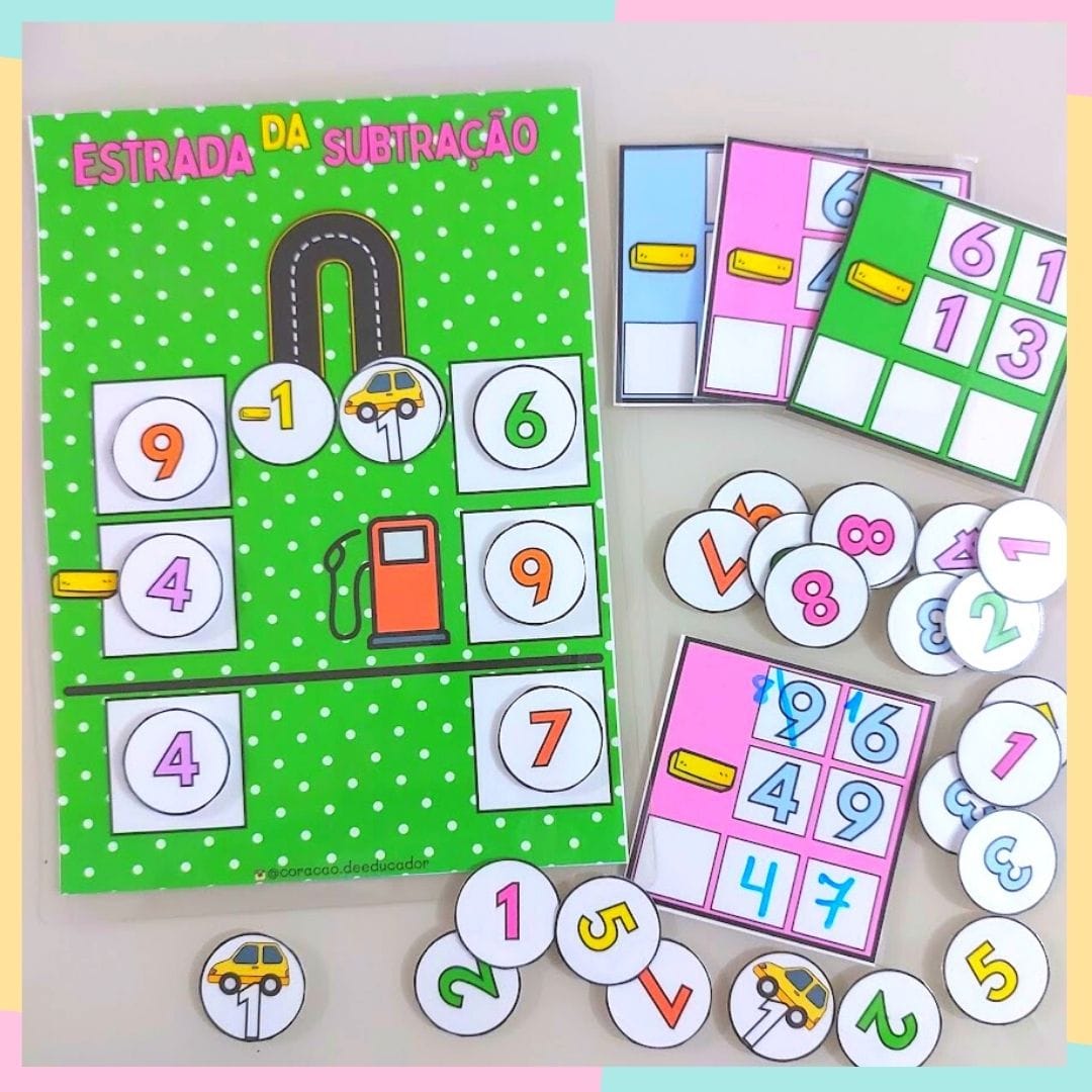 Estrada das Operações - Matemática - Pedagogia de Ideias Estrada das Operações - Matemática