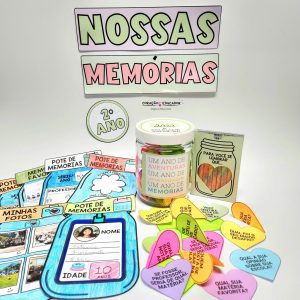 Pote de Memórias - Lembranças Escolares - Pedagogia de Ideias Pote de Memórias - Lembranças Escolares