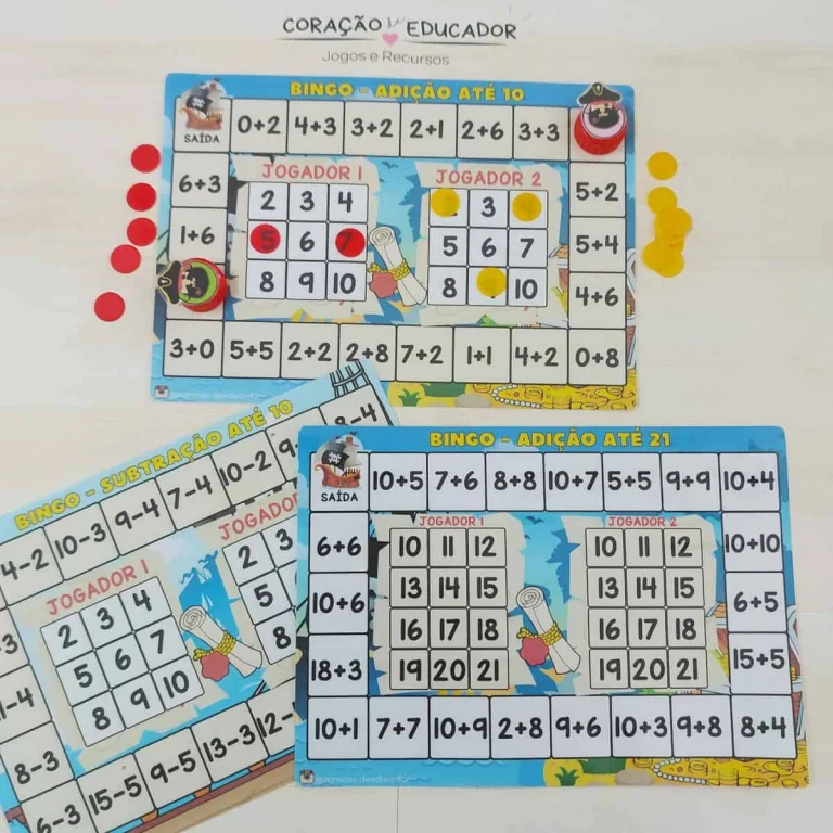 Bingo Pirata de Adição e Subtração — foto 4