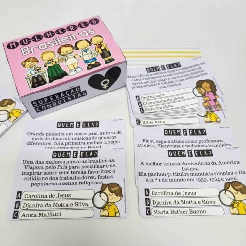 Jogo - Quem é Ela? Mulheres do Brasil - Dia Internacional da Mulher