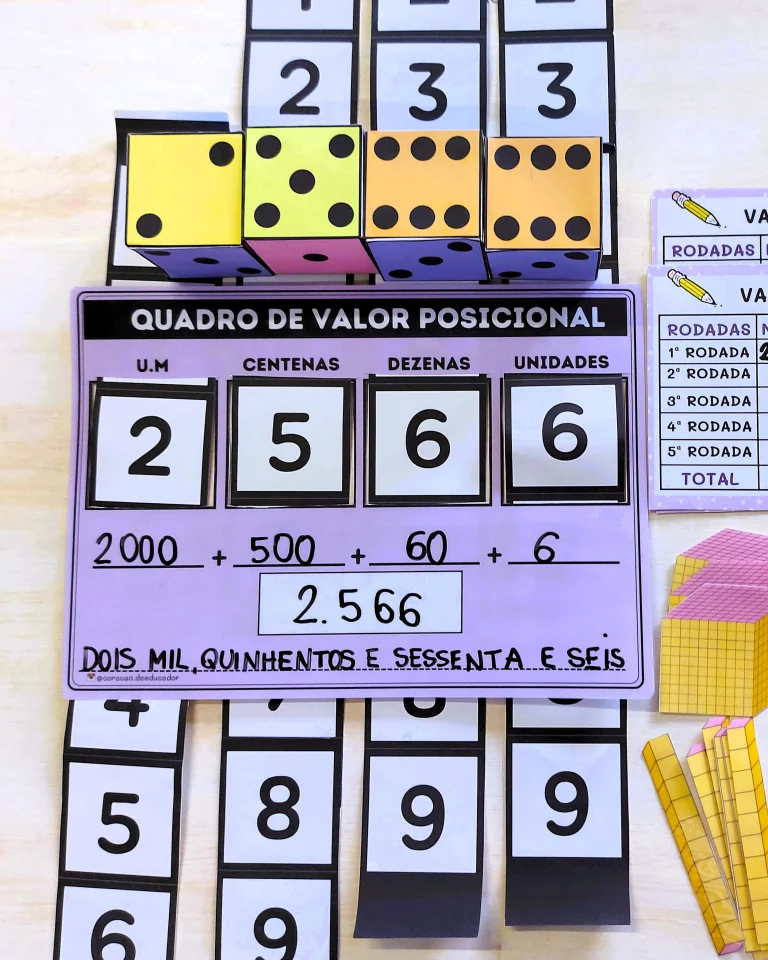 Jogo Quadro de Valor Posicional até Milhar — foto 6