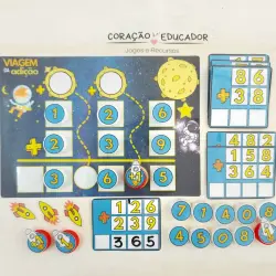 Atividades educativas de adição com jogos e recursos para crianças.