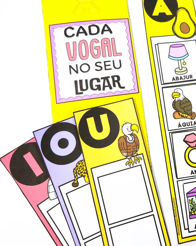 Atividade Cada Vogal no Seu Lugar — foto 8