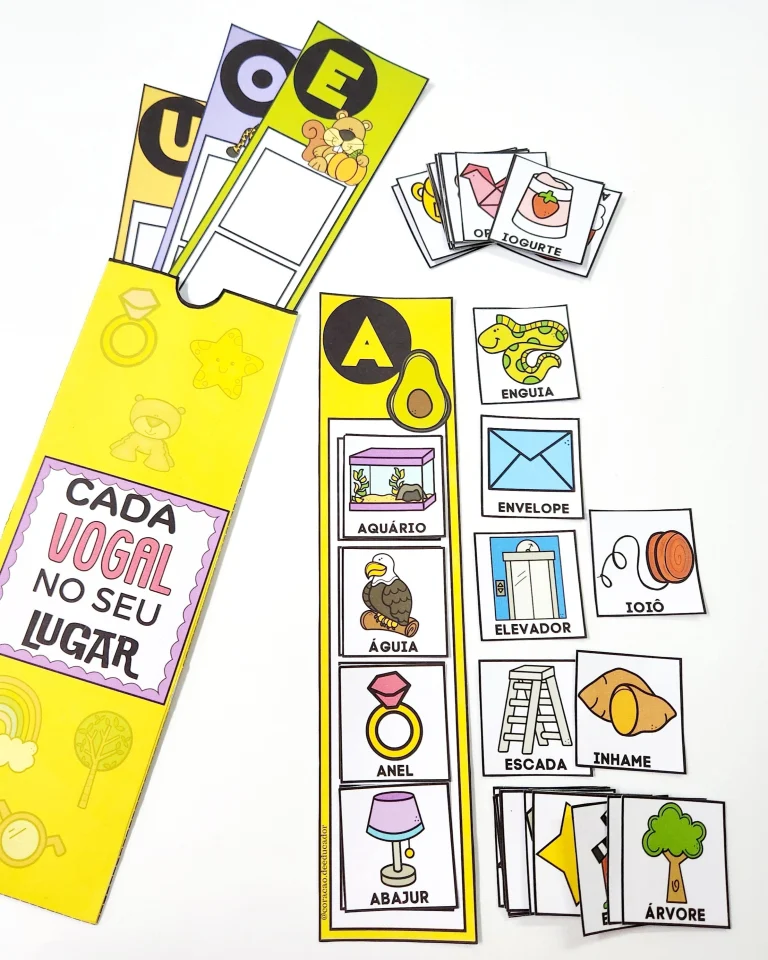 Atividade Cada Vogal no Seu Lugar — foto 3