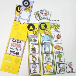 Cada Vogal no Seu Lugar - Letras e Sons