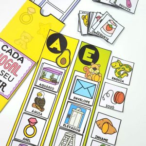 Cada Vogal no Seu Lugar - Alfabetização