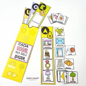 Cada Vogal no Seu Lugar - Alfabetização