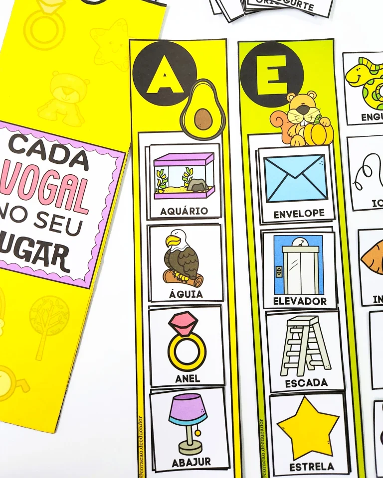 Atividade Cada Vogal no Seu Lugar — foto 6