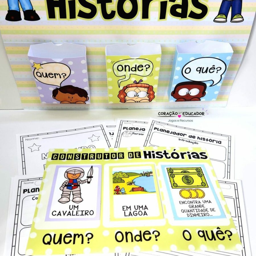 Construtor de Histórias - Língua Portuguesa - Pedagogia de Ideias Construtor de Histórias - Língua Portuguesa