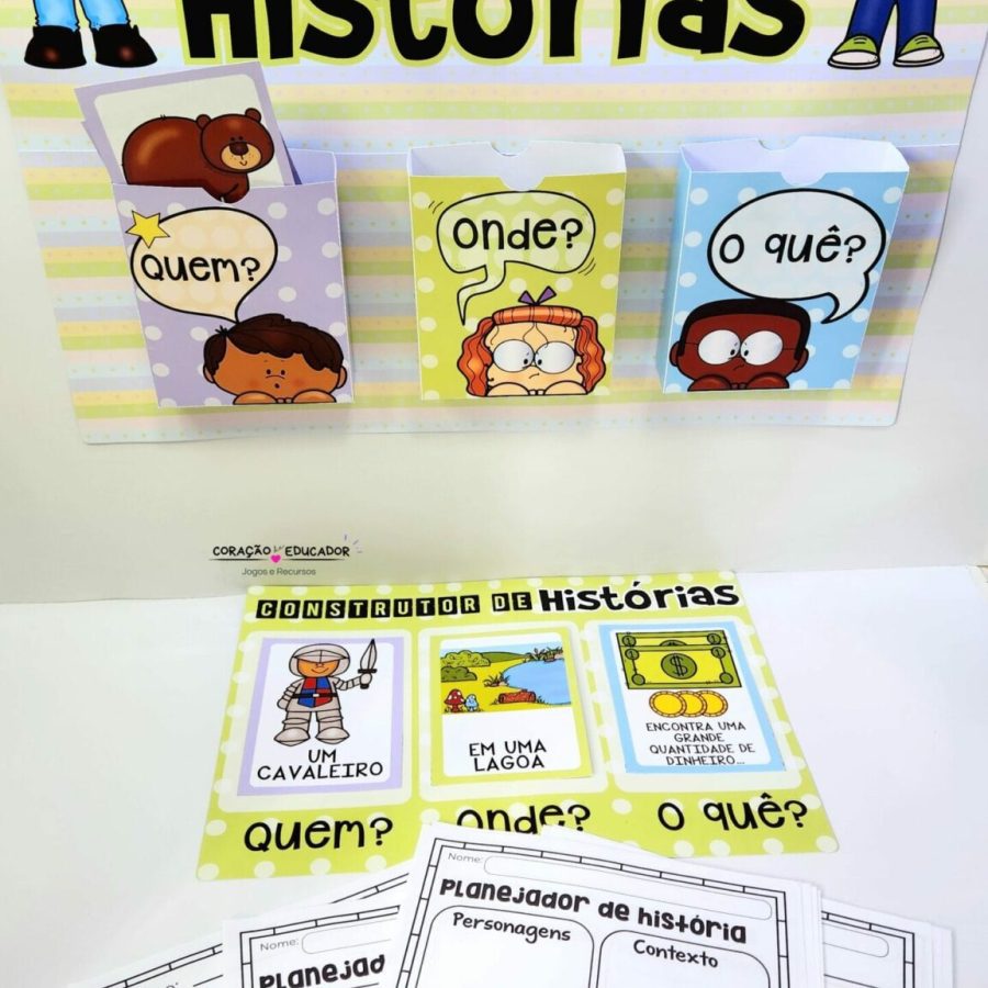 Construtor de Histórias - Língua Portuguesa - Pedagogia de Ideias Construtor de Histórias - Língua Portuguesa