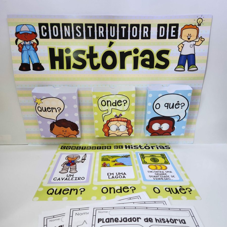 Construtor de Histórias - Língua Portuguesa - Pedagogia de Ideias Construtor de Histórias - Língua Portuguesa