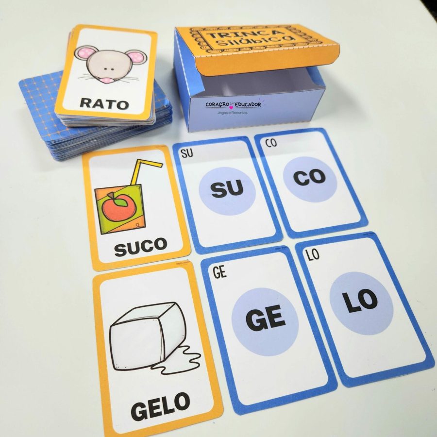 Trinca Silábica - Alfabetização - Pedagogia de Ideias Trinca Silábica - Alfabetização