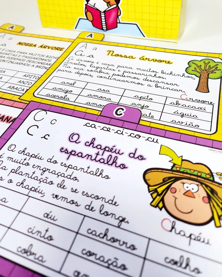 Fichas de Leitura Maiúsculas e Minúsculas — foto 6