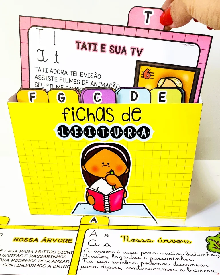 Fichas de Leitura Maiúsculas e Minúsculas — foto 5