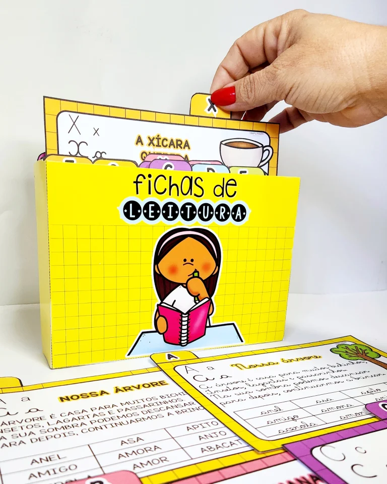 Fichas de Leitura Maiúsculas e Minúsculas — foto 4