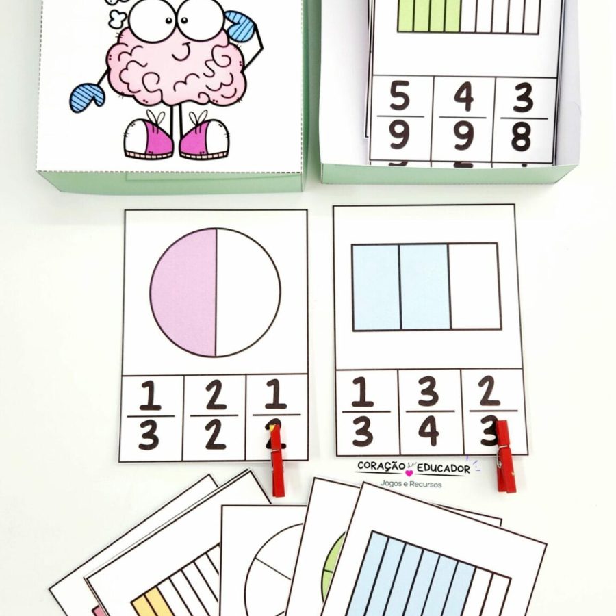 Pack das Frações - Matemática - Pedagogia de Ideias Pack das Frações - Matemática