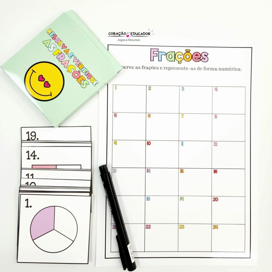 Pack das Frações - Matemática - Pedagogia de Ideias Pack das Frações - Matemática