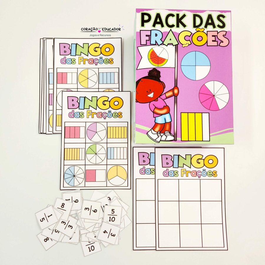 Pack das Frações - Matemática - Pedagogia de Ideias Pack das Frações - Matemática