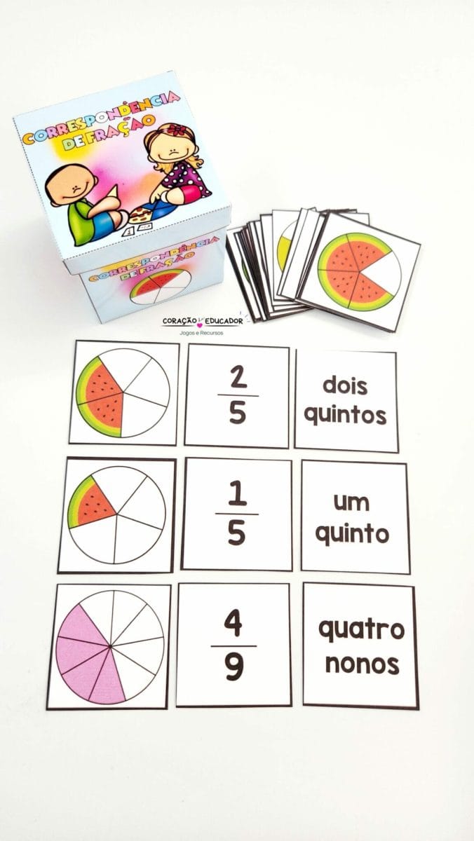 Pack das Frações - Matemática
