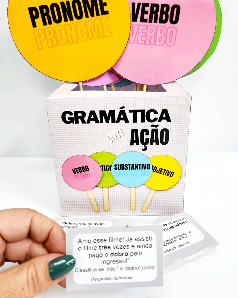 Jogo Gramática em Ação com 100 Frases — foto 6