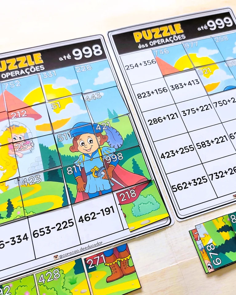Puzzle das Operações com 24 Tabuleiros — foto 2