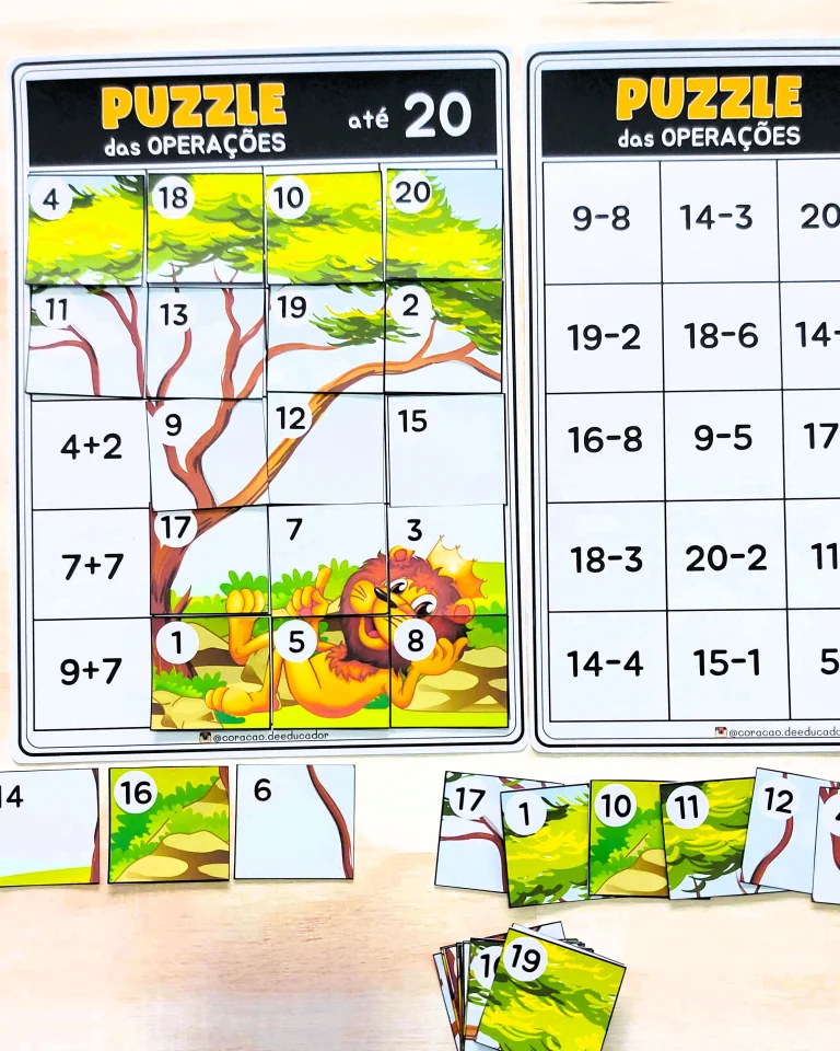 Puzzle das Operações com 24 Tabuleiros — foto 5