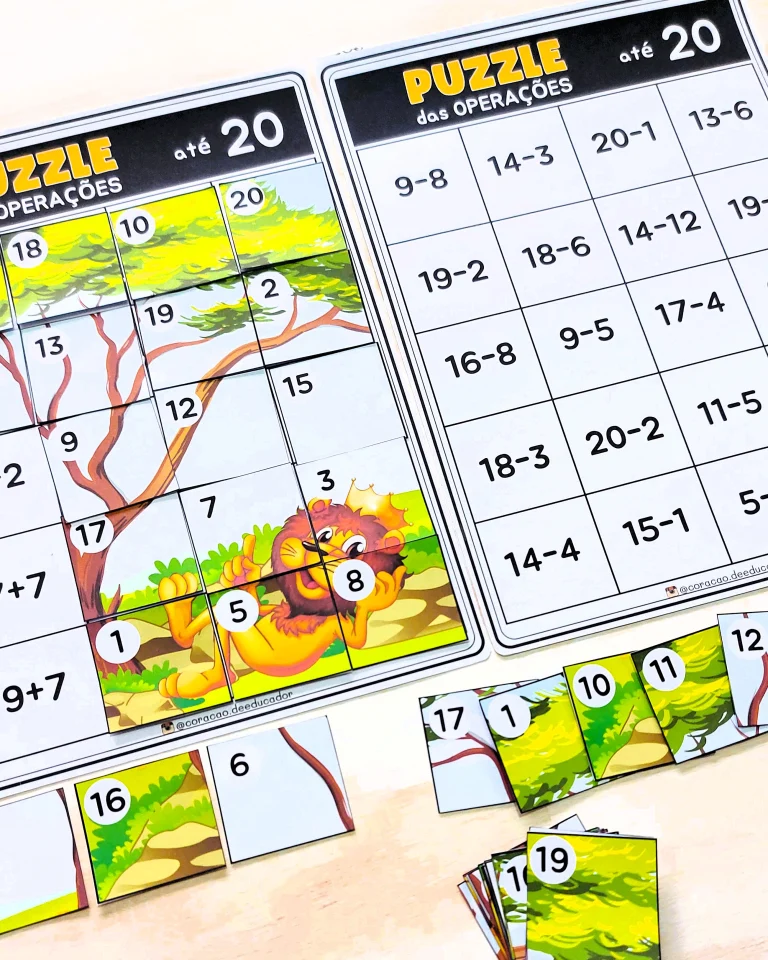 Puzzle das Operações com 24 Tabuleiros — foto 6