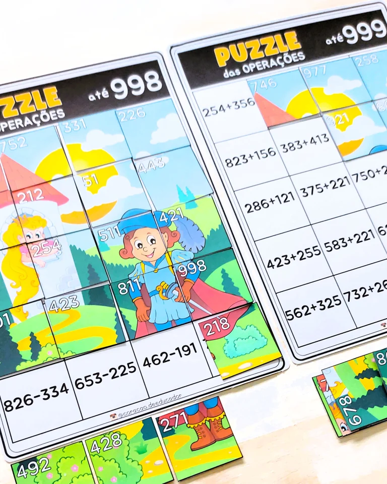 Puzzle das Operações com 24 Tabuleiros — foto 8