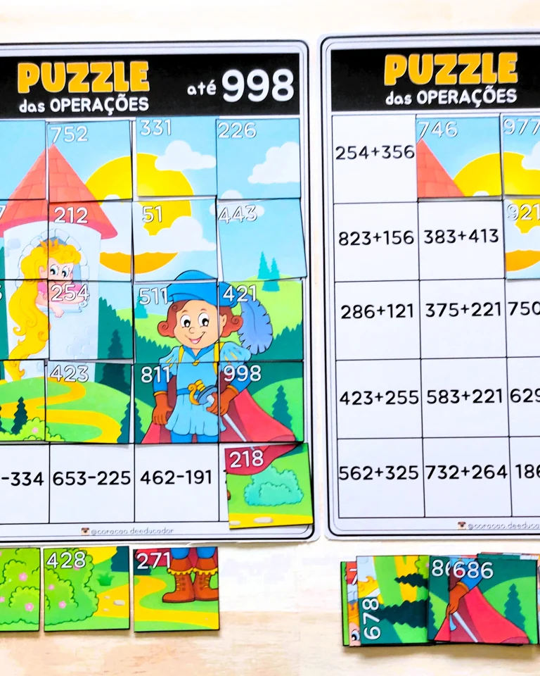 Puzzle das Operações com 24 Tabuleiros — foto 7