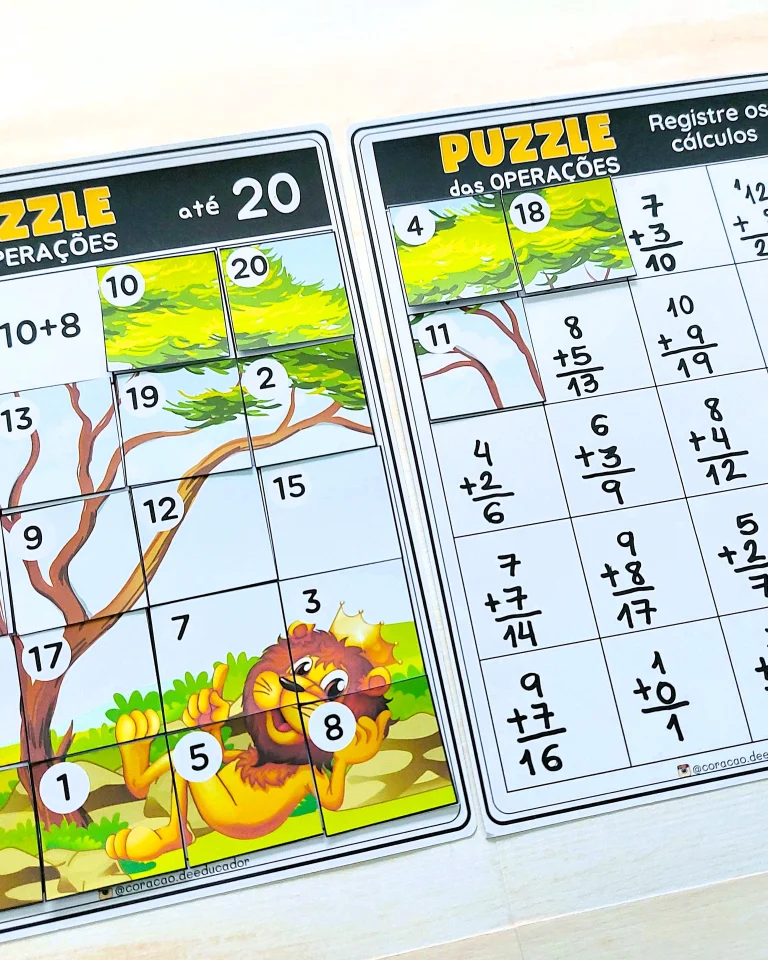 Puzzle das Operações com 24 Tabuleiros — foto 4