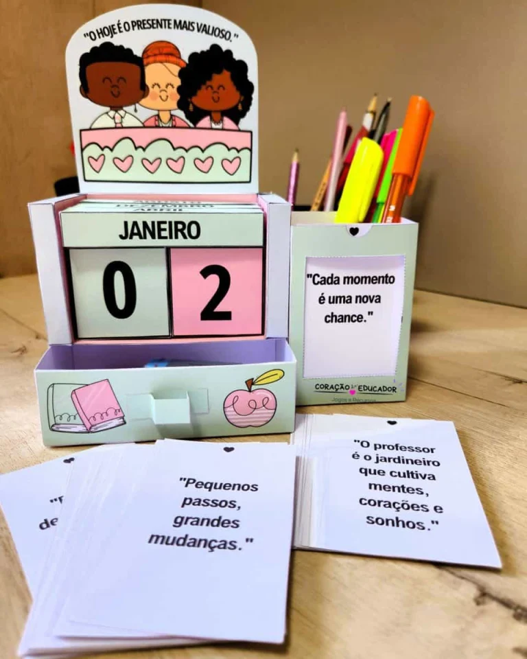 Calendário Permanente Motivacional com 36 Frases — foto 2