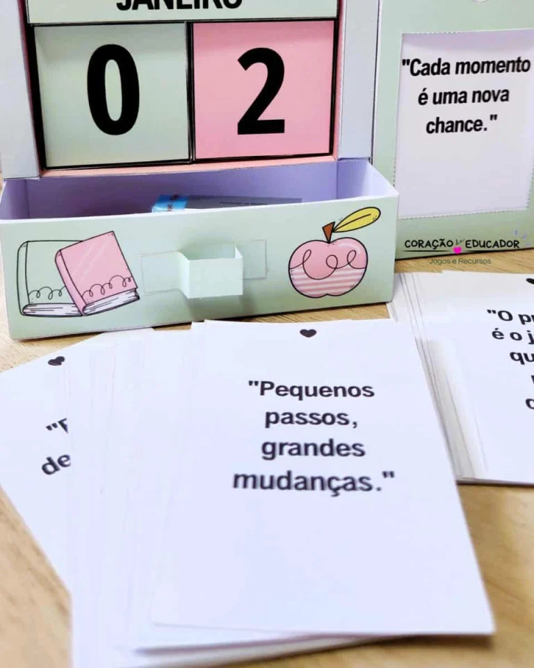Calendário Permanente Motivacional com 36 Frases — foto 3