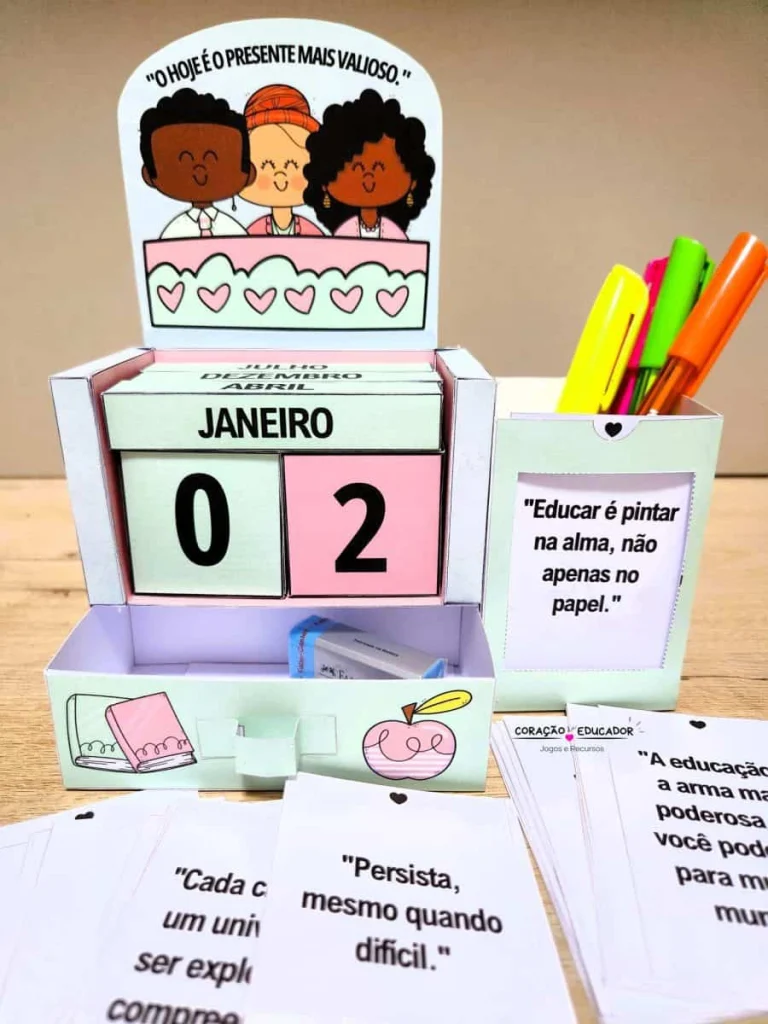 Calendário Permanente Motivacional com 36 Frases — foto 4